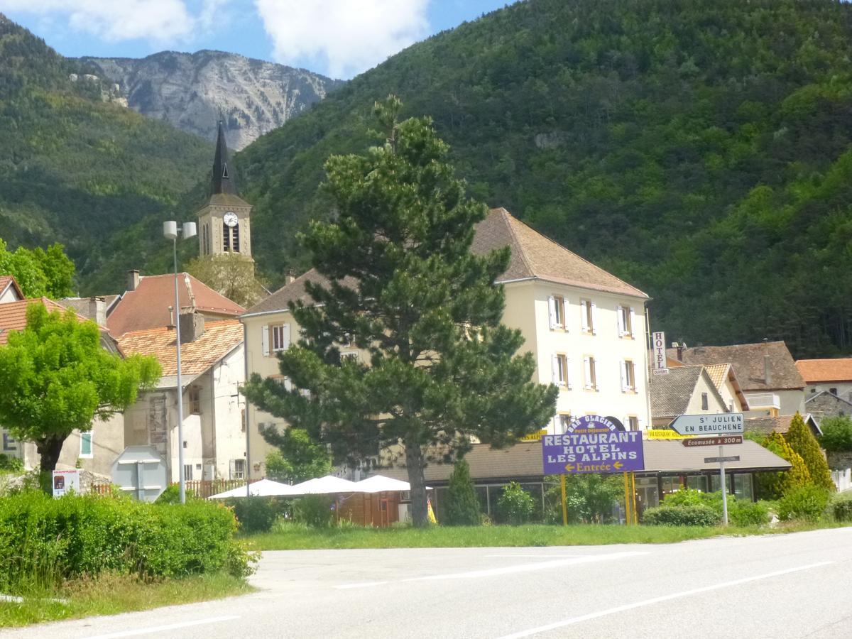 Hotel Restaurant Les Alpins Saint-Julien-en-Beauchêne Εξωτερικό φωτογραφία